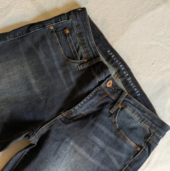 Articles of Society Skinny Jeans Sz 28 - Picture 4 of 9